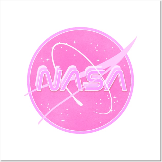 Pink Nasa Wall Art by Emily Zigo